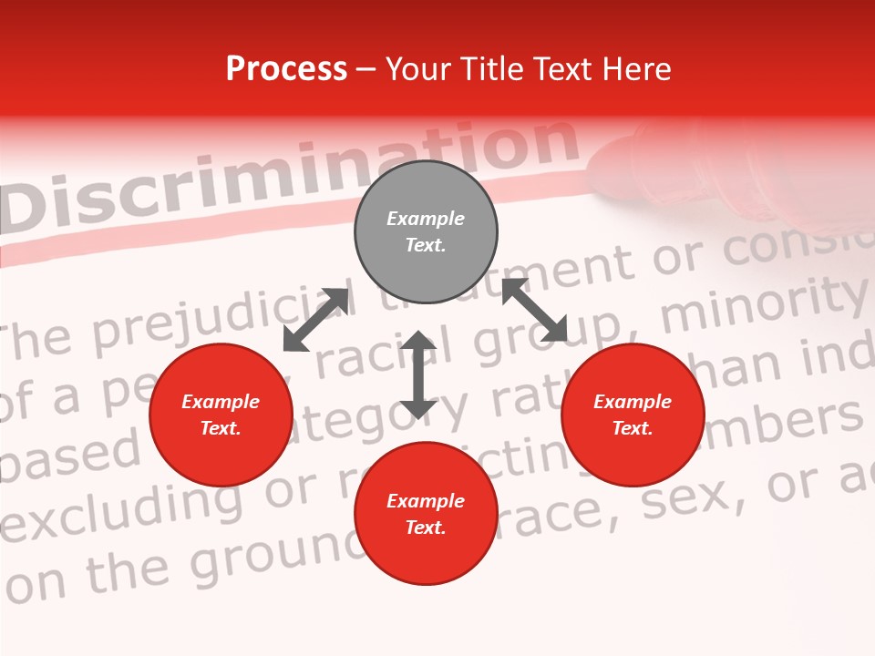 Race Prejudice Orientation PowerPoint Template