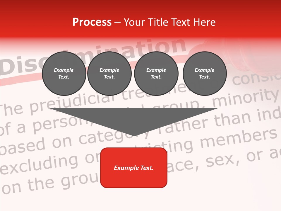 Race Prejudice Orientation PowerPoint Template