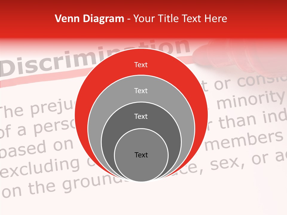 Race Prejudice Orientation PowerPoint Template