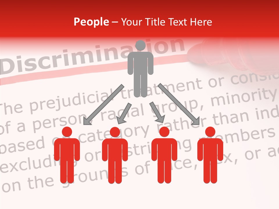 Race Prejudice Orientation PowerPoint Template