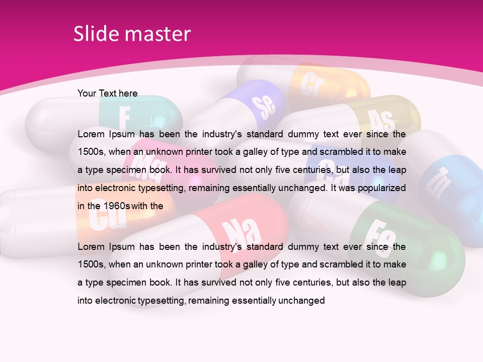 Nutrition Sodium Object PowerPoint Template
