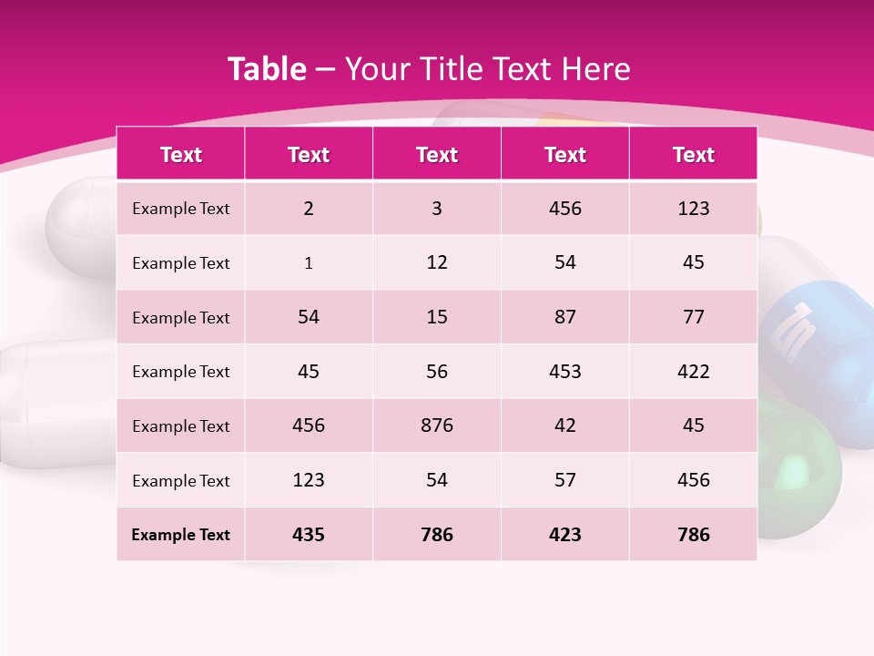 Nutrition Sodium Object PowerPoint Template