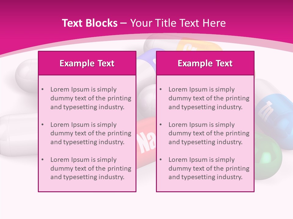 Nutrition Sodium Object PowerPoint Template