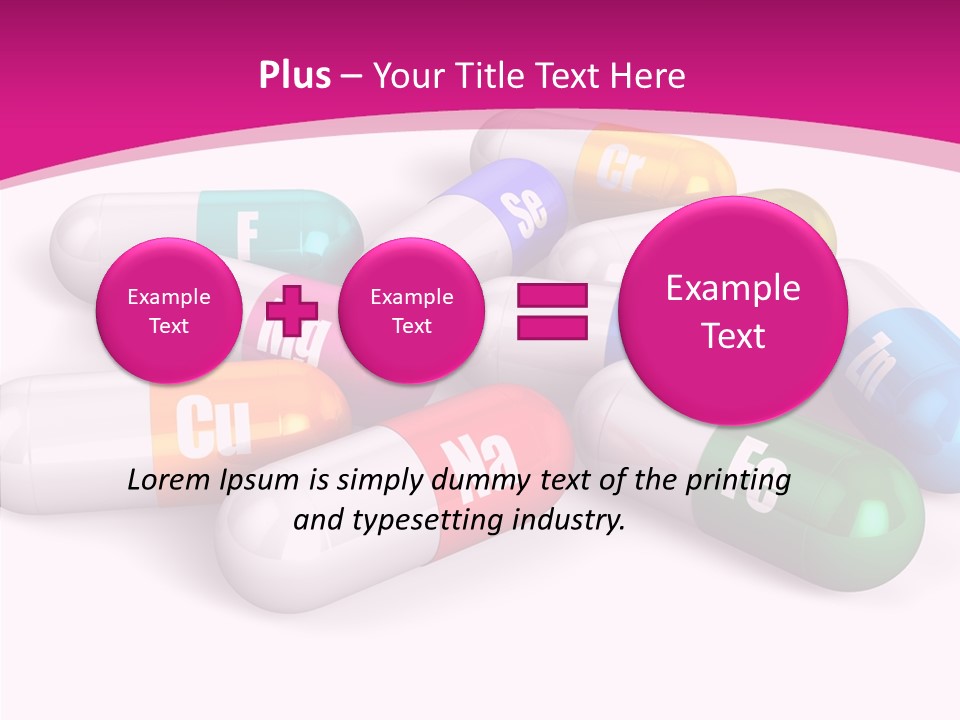 Nutrition Sodium Object PowerPoint Template