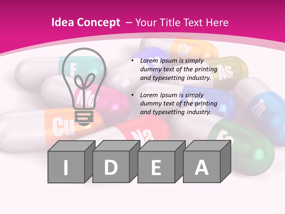 Nutrition Sodium Object PowerPoint Template