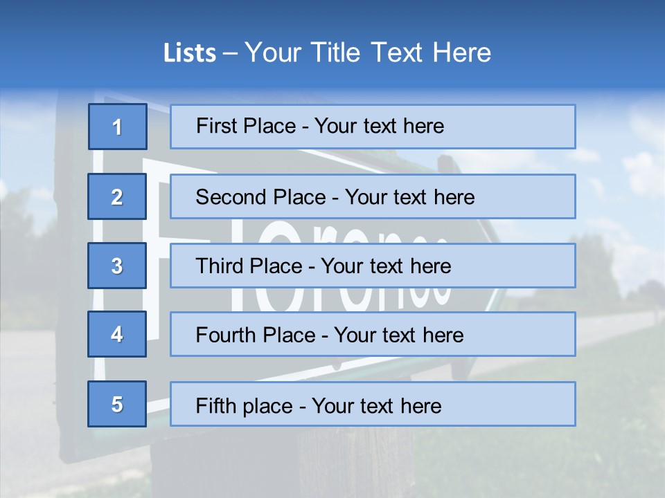 Space Goal Country PowerPoint Template