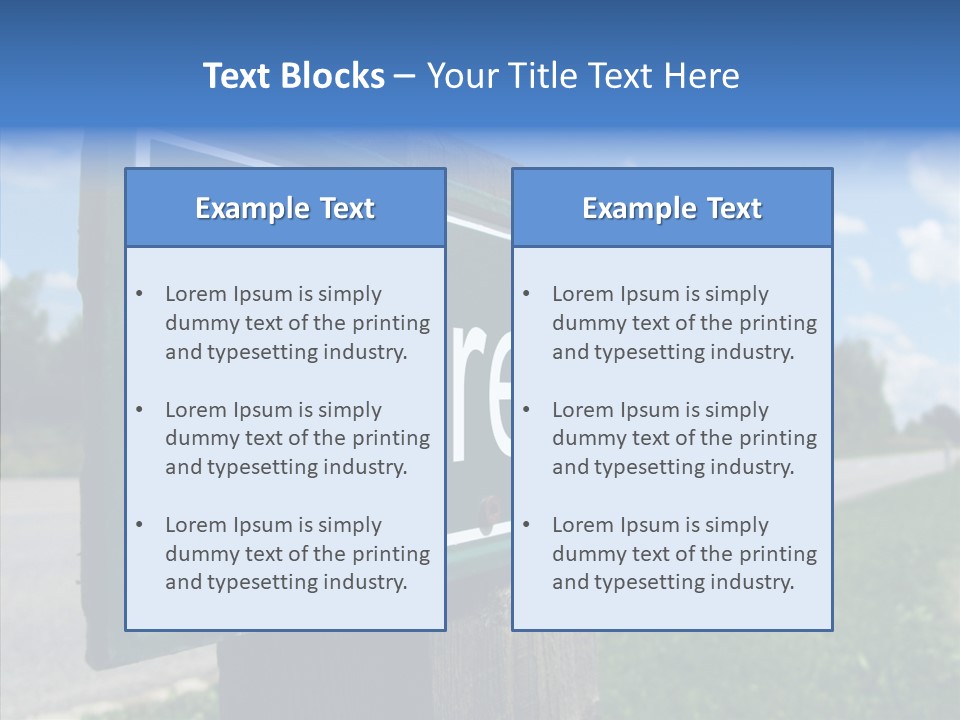 Space Goal Country PowerPoint Template