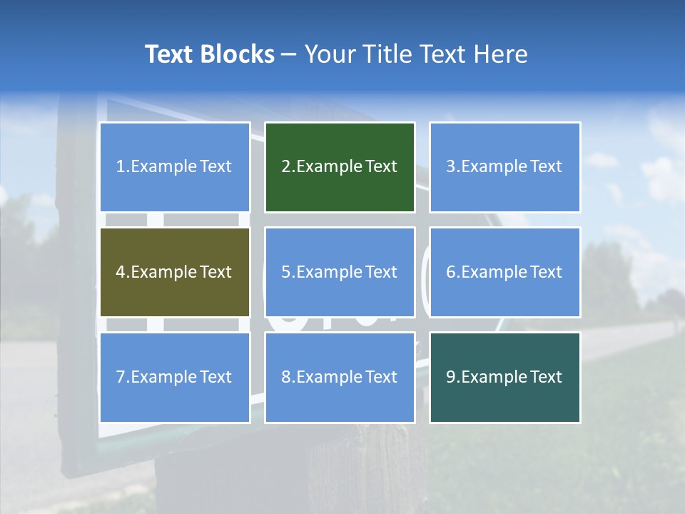 Space Goal Country PowerPoint Template