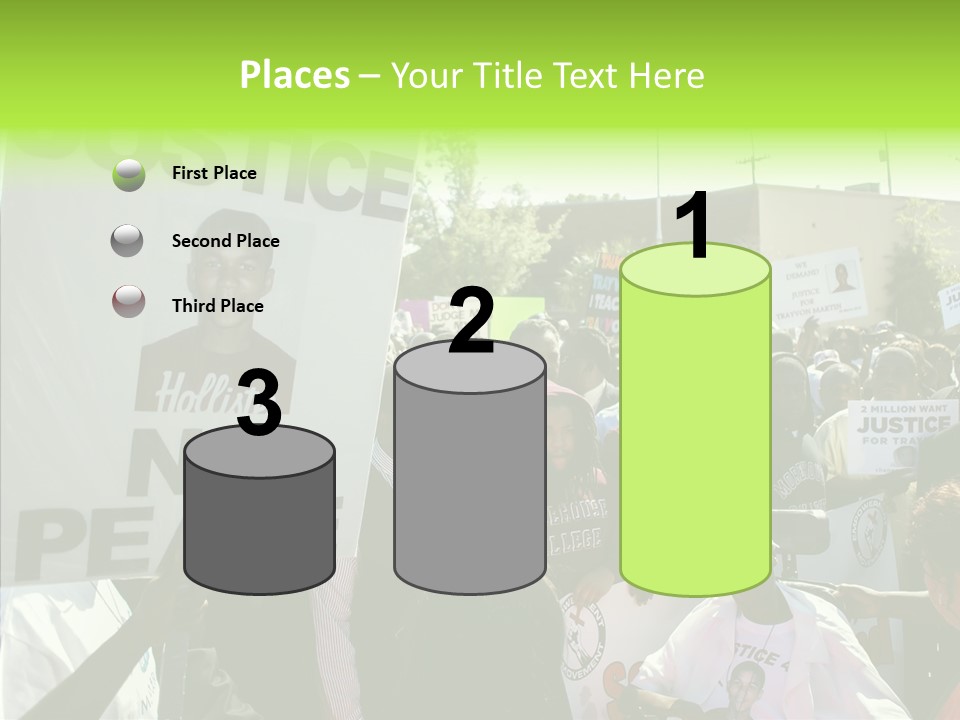 Party Sign Skittles PowerPoint Template