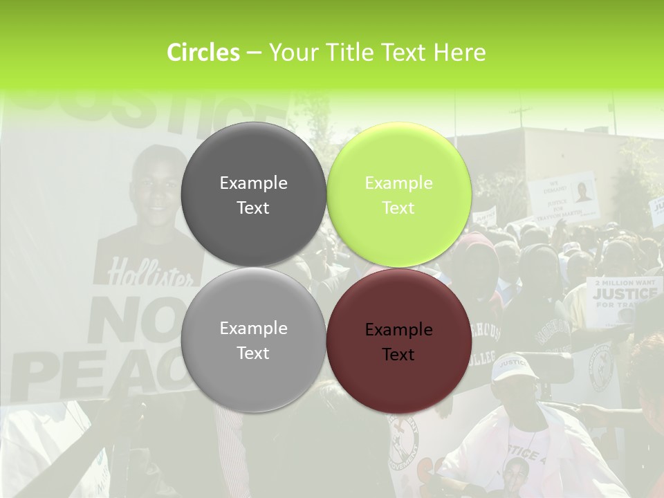 Party Sign Skittles PowerPoint Template