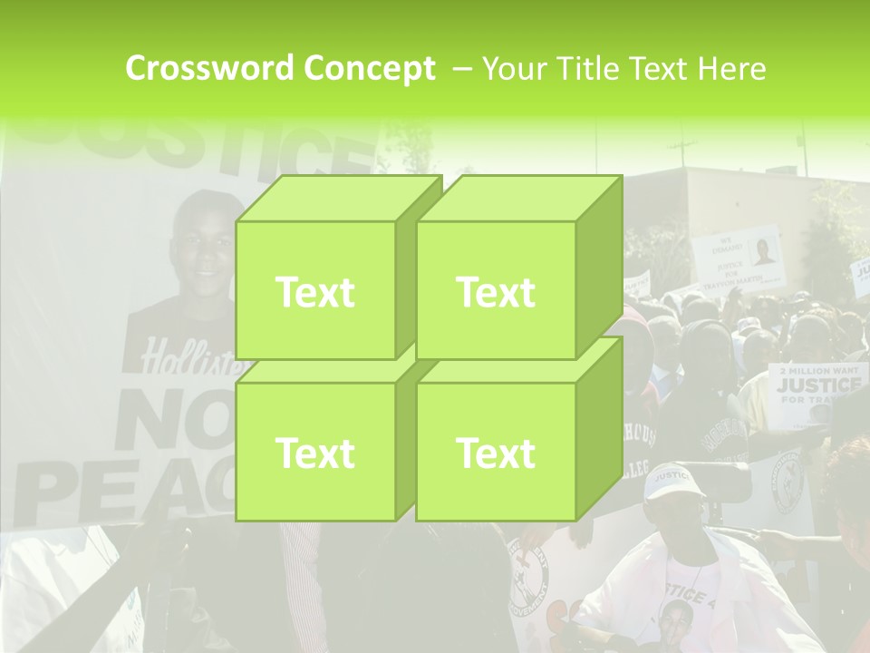 Party Sign Skittles PowerPoint Template