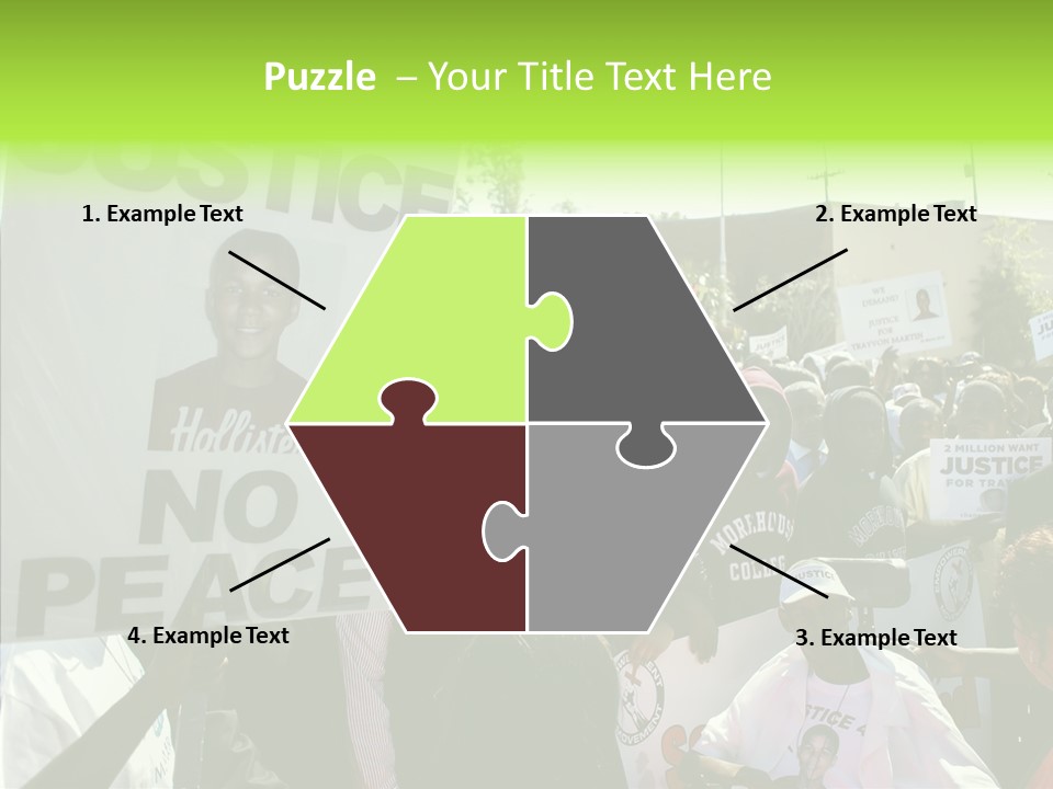 Party Sign Skittles PowerPoint Template