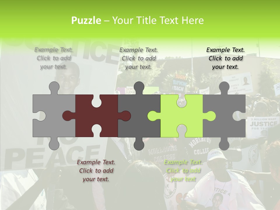 Party Sign Skittles PowerPoint Template