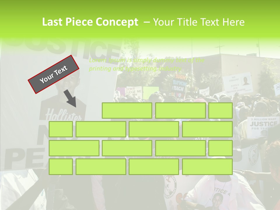 Party Sign Skittles PowerPoint Template