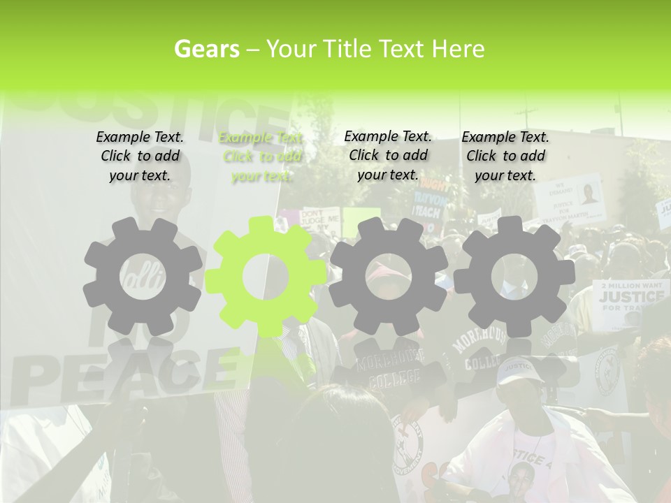 Party Sign Skittles PowerPoint Template