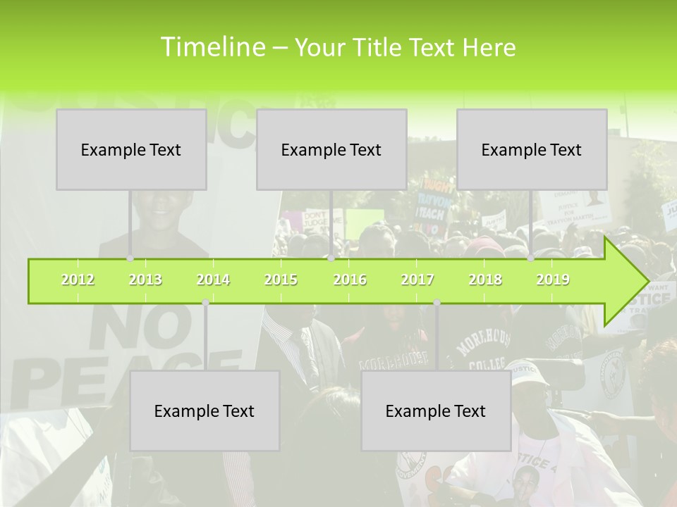 Party Sign Skittles PowerPoint Template