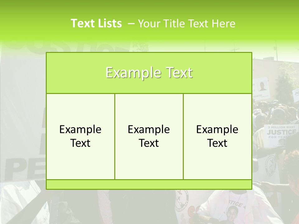 Party Sign Skittles PowerPoint Template