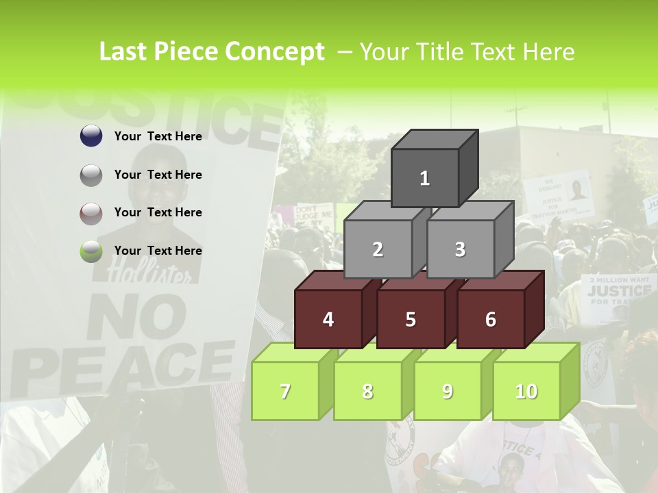 Party Sign Skittles PowerPoint Template