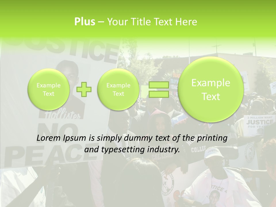 Party Sign Skittles PowerPoint Template