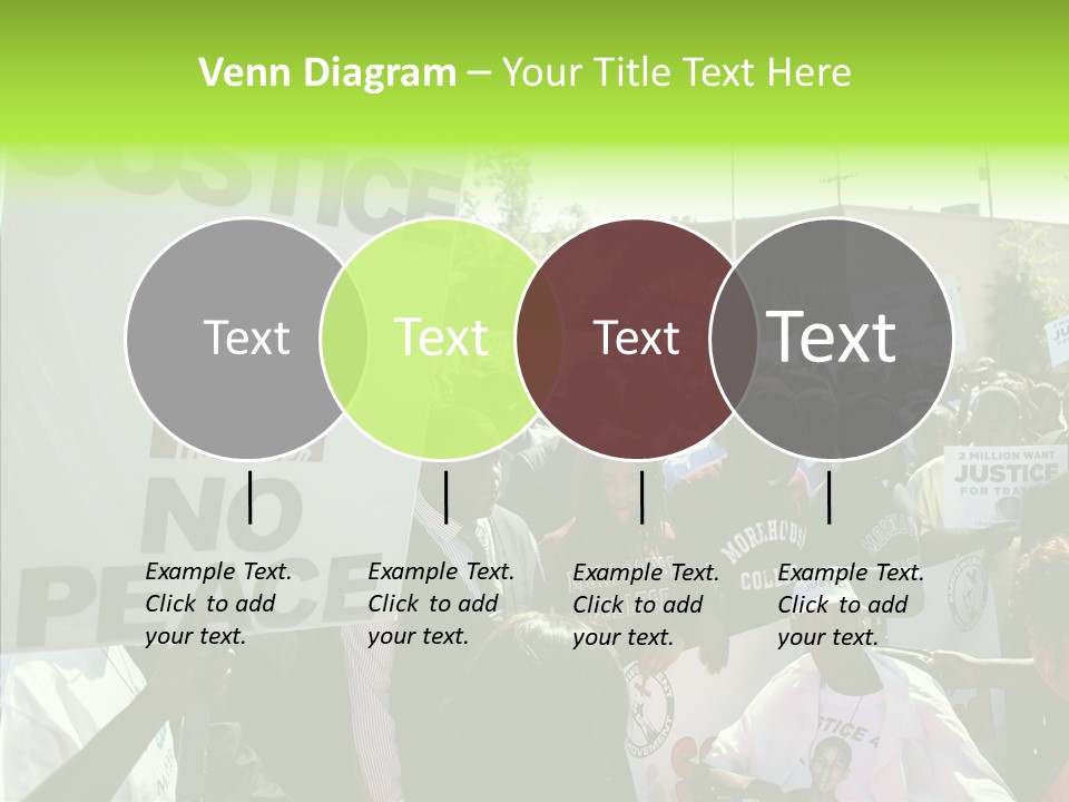 Party Sign Skittles PowerPoint Template