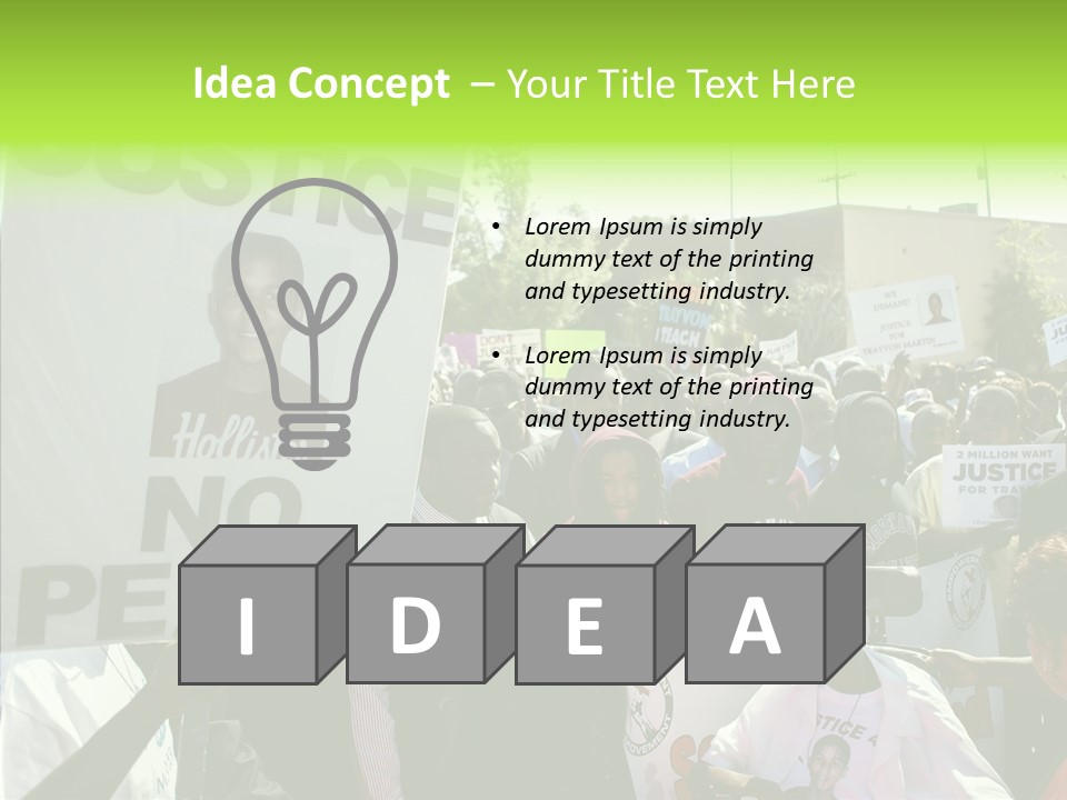 Party Sign Skittles PowerPoint Template