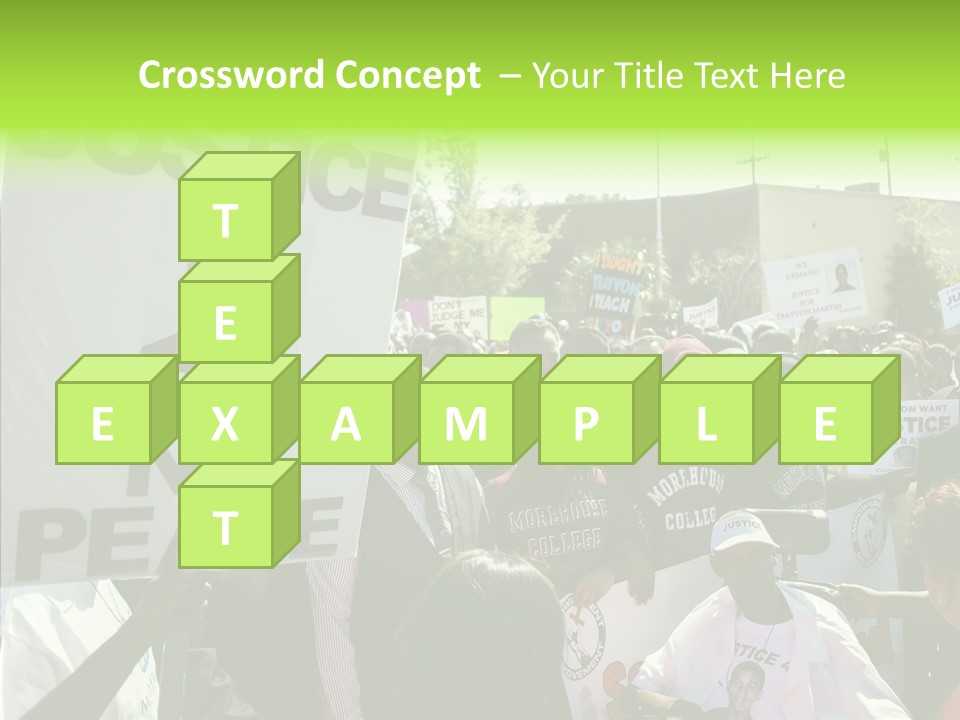 Party Sign Skittles PowerPoint Template