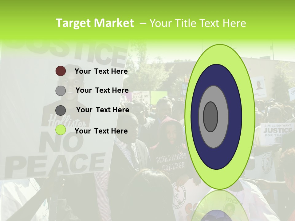 Party Sign Skittles PowerPoint Template