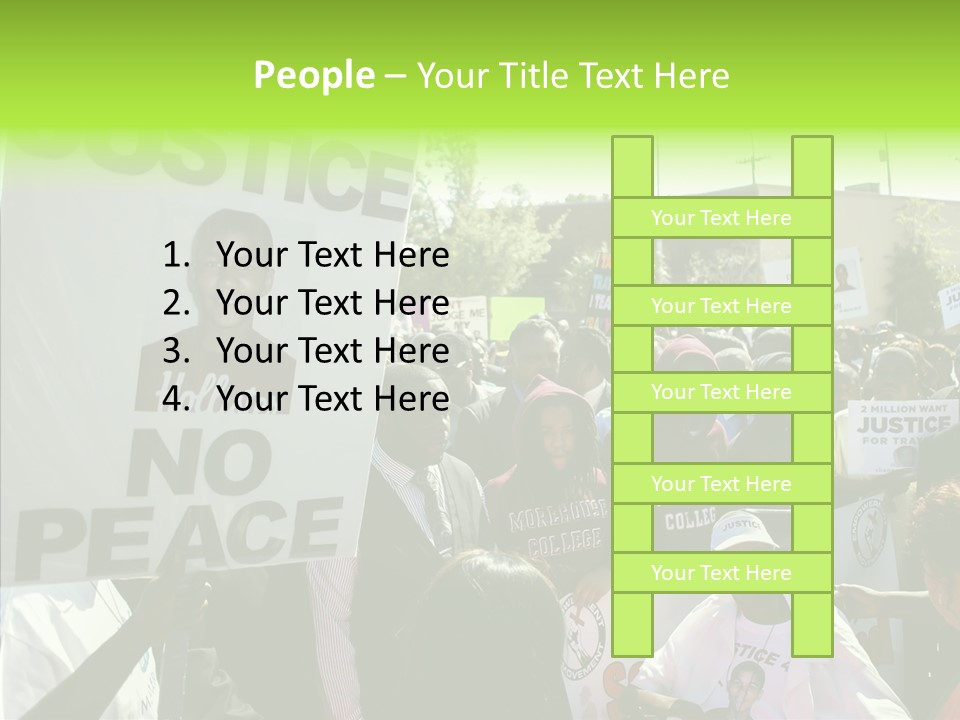 Party Sign Skittles PowerPoint Template