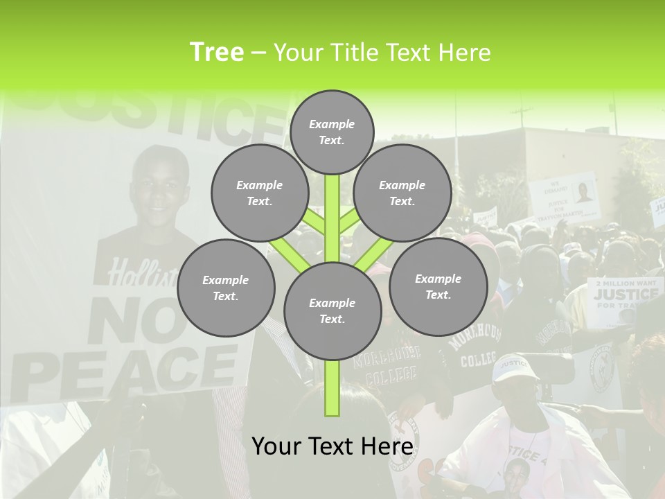 Party Sign Skittles PowerPoint Template