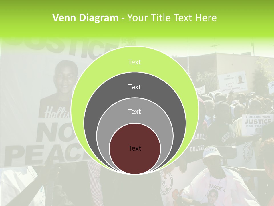 Party Sign Skittles PowerPoint Template