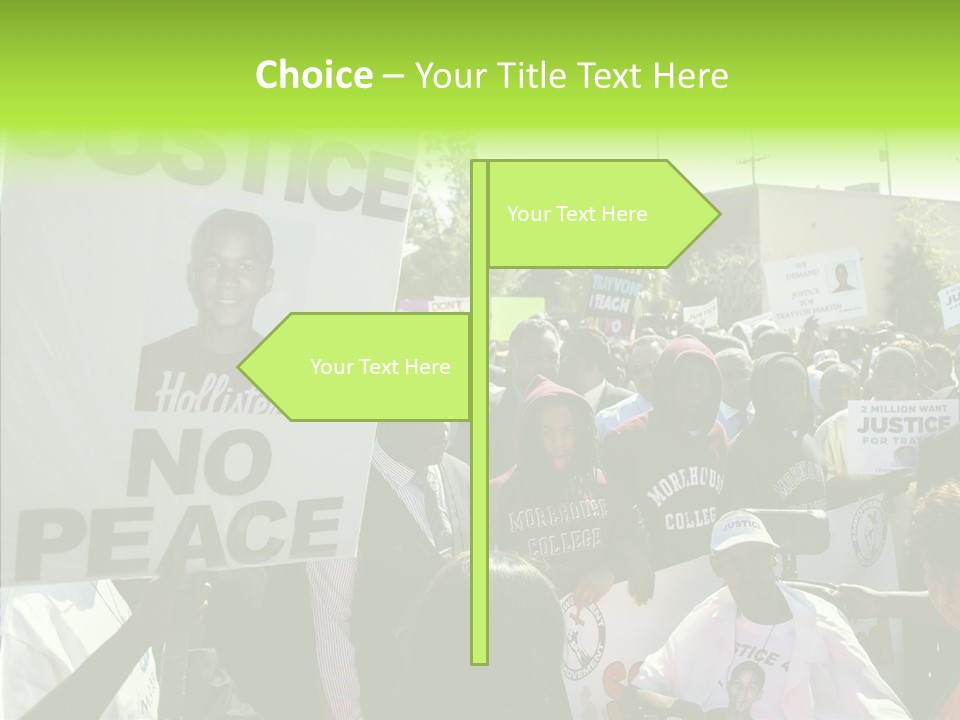 Party Sign Skittles PowerPoint Template