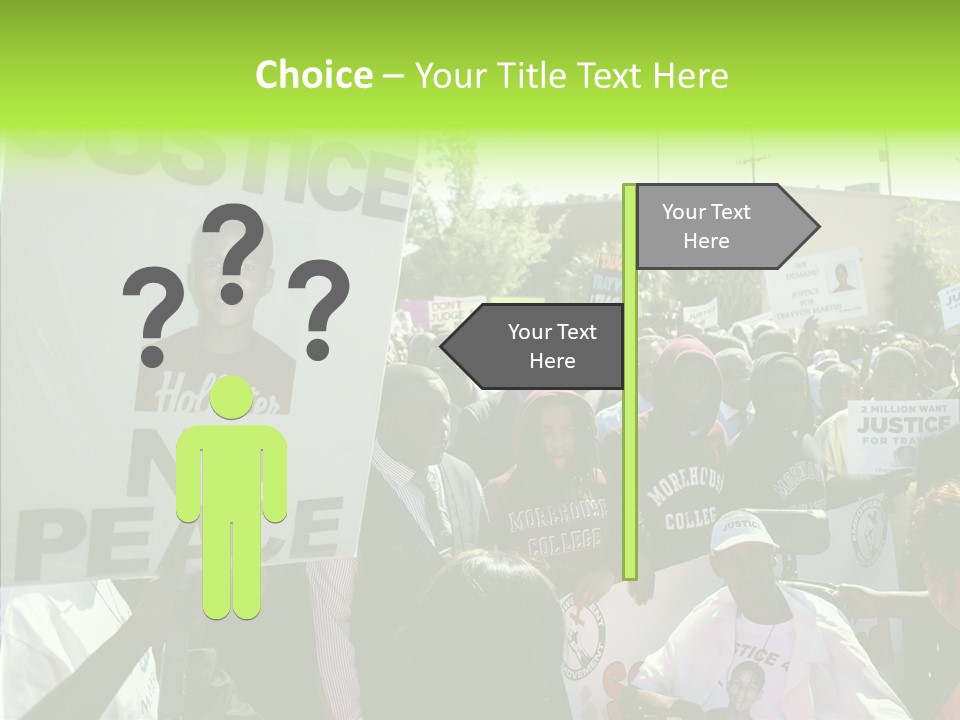 Party Sign Skittles PowerPoint Template