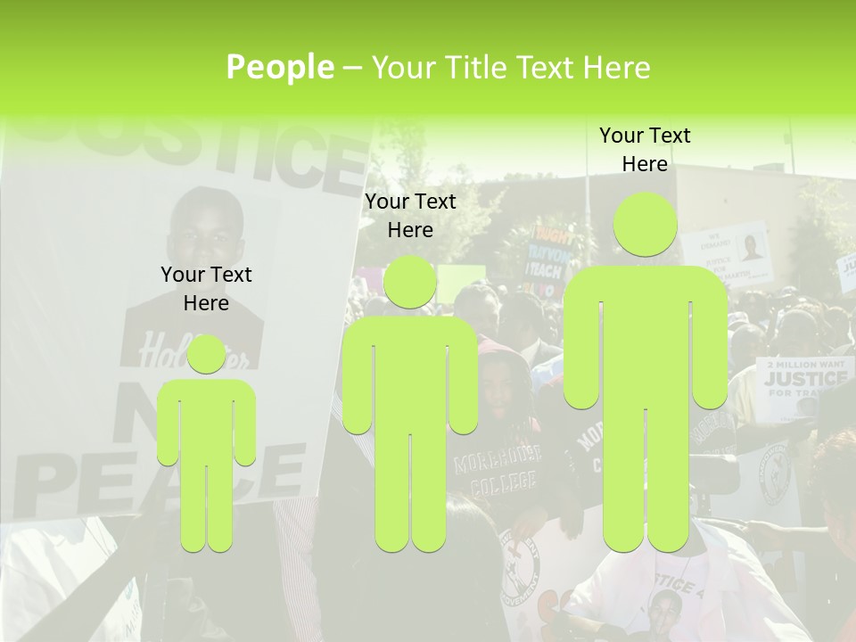 Party Sign Skittles PowerPoint Template