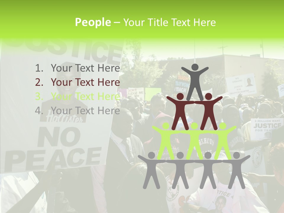 Party Sign Skittles PowerPoint Template