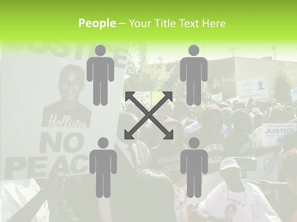 Party Sign Skittles PowerPoint Template