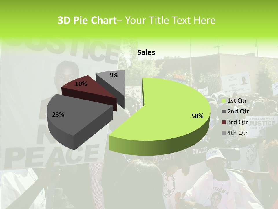 Party Sign Skittles PowerPoint Template