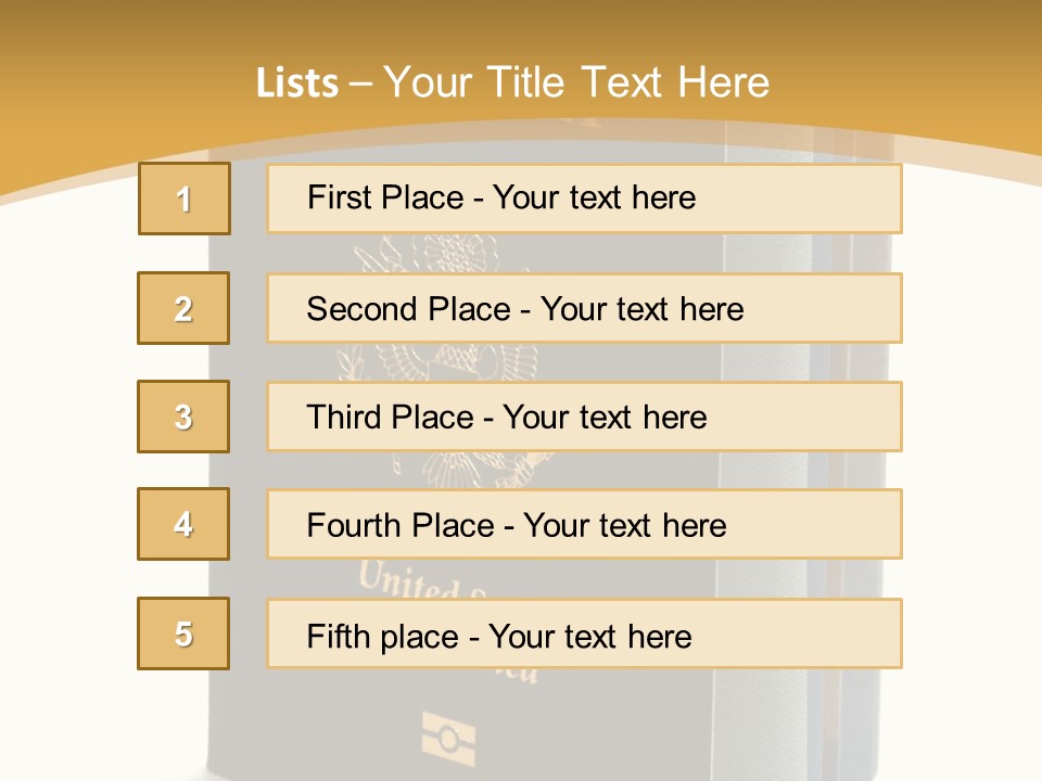 Data Vacation Pass PowerPoint Template