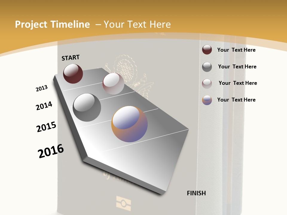 Data Vacation Pass PowerPoint Template