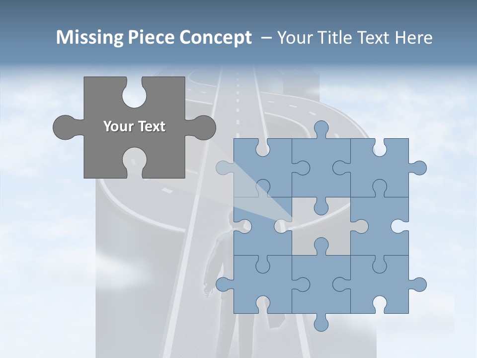 Clouds Money Travel PowerPoint Template