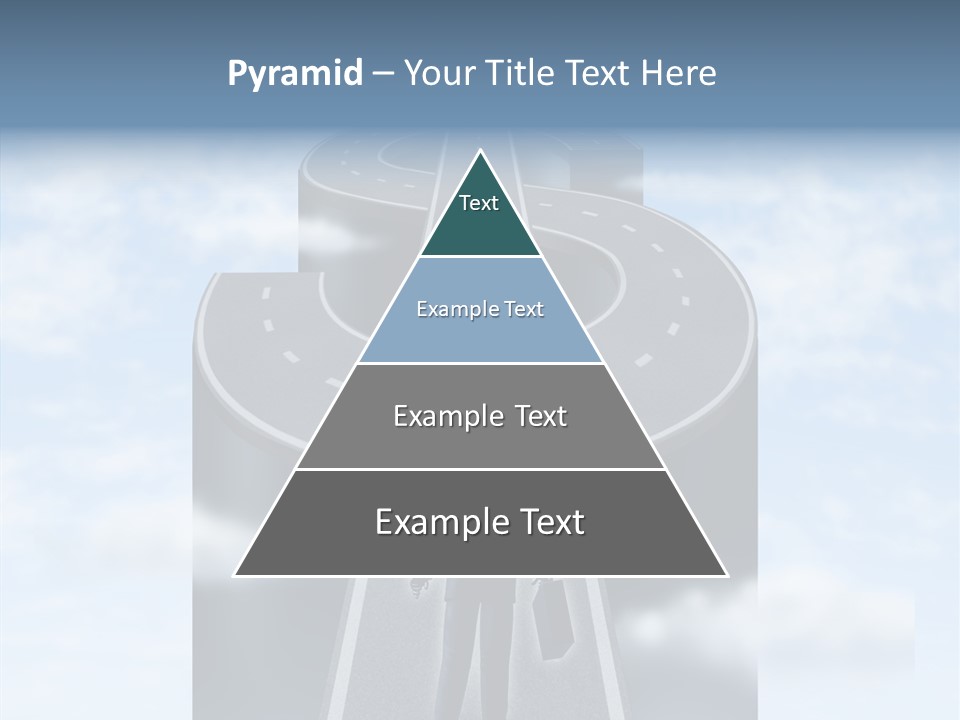 Clouds Money Travel PowerPoint Template