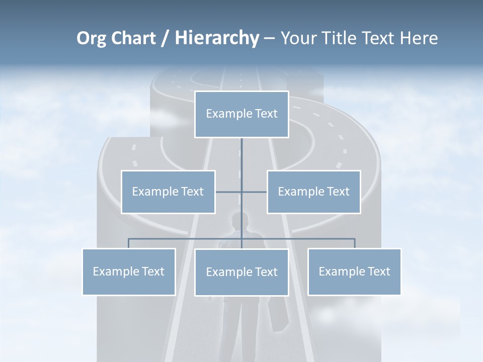 Clouds Money Travel PowerPoint Template