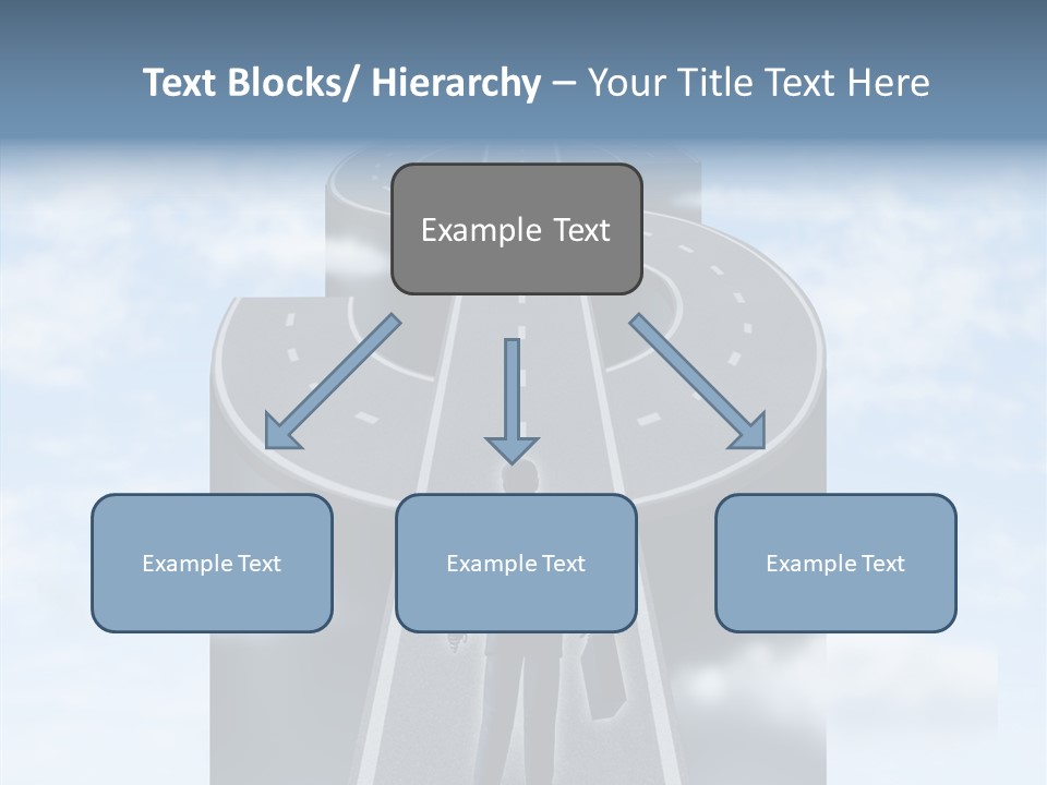 Clouds Money Travel PowerPoint Template