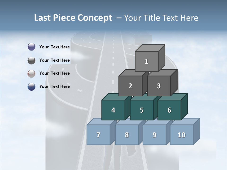 Clouds Money Travel PowerPoint Template