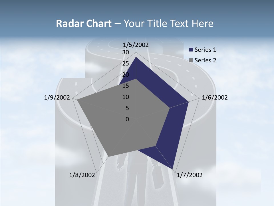 Clouds Money Travel PowerPoint Template