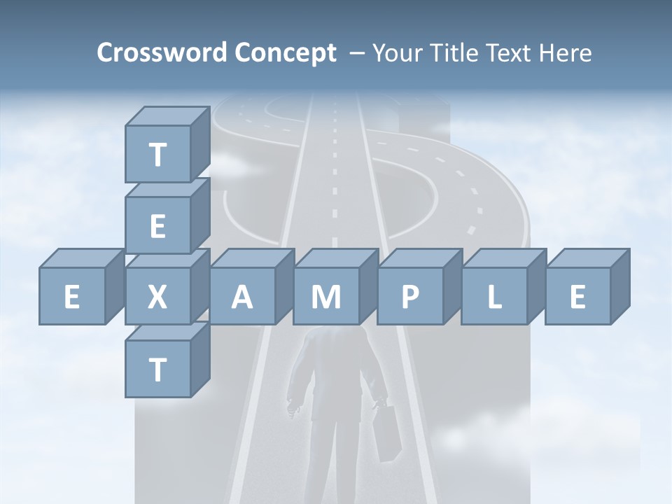 Clouds Money Travel PowerPoint Template