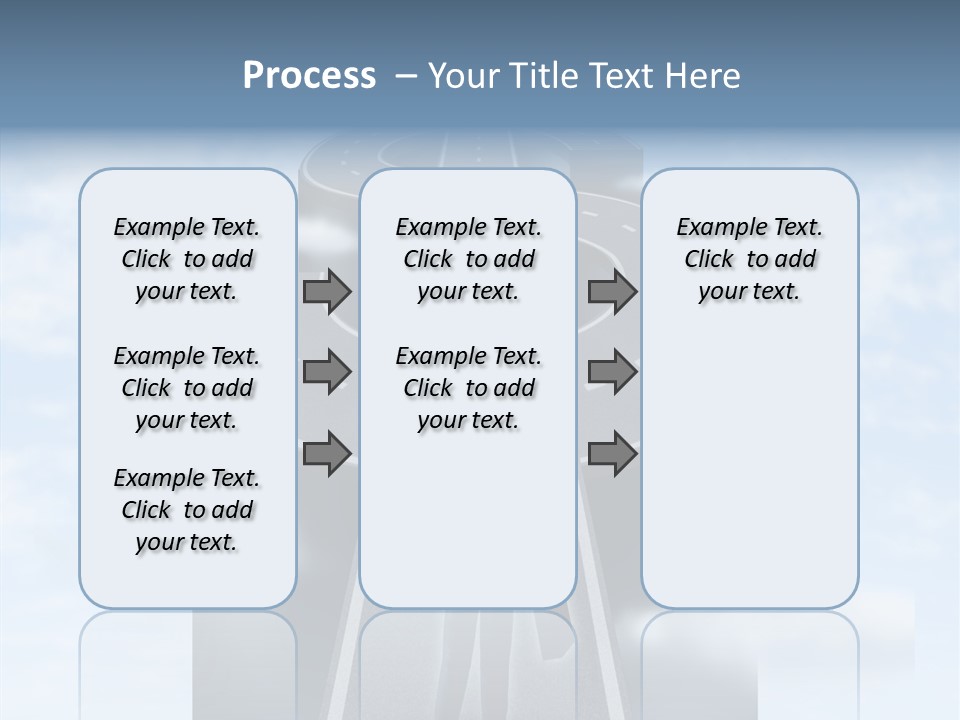 Clouds Money Travel PowerPoint Template