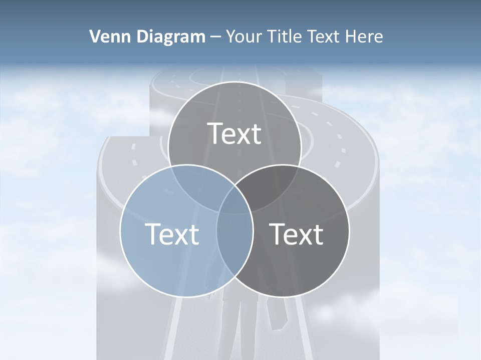 Clouds Money Travel PowerPoint Template