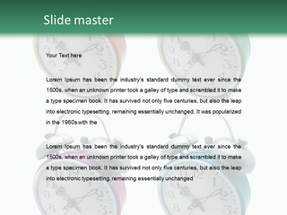 Dressed Up At Camera Business PowerPoint Template