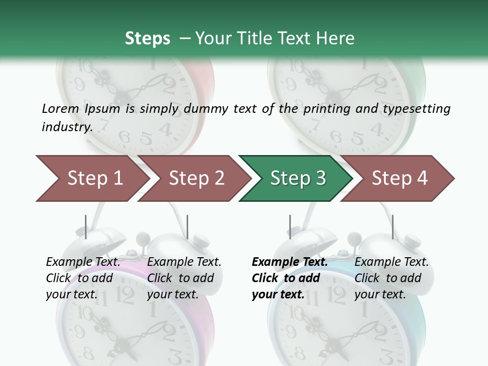 Dressed Up At Camera Business PowerPoint Template