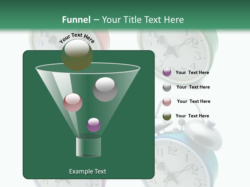 Dressed Up At Camera Business PowerPoint Template